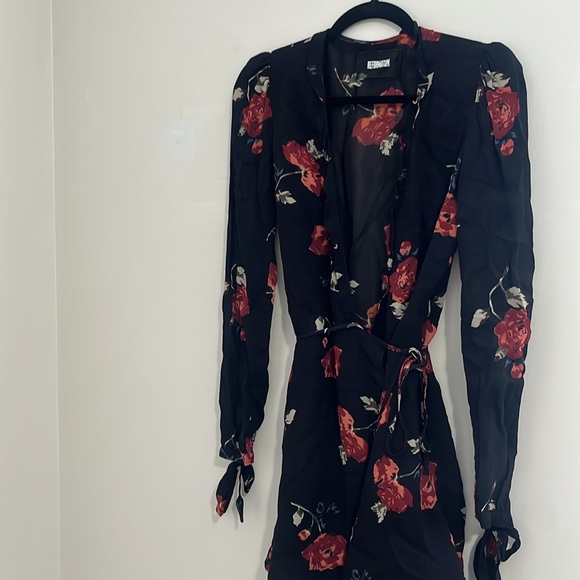 Reformation Delta Flower Wrap Dress - Picture 7 of 11